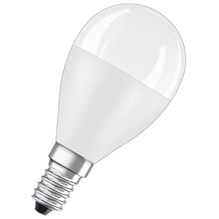купить Лампа шар свд Е14 10Вт 6500К 800лм P45 матовый Osram LED Value в Ухте Лампа шар свд Е14 10Вт 6500К 800лм P45 матовый Osram LED Value