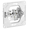 AtlasDesign карбон розетка скрытая 1-мест IP20 