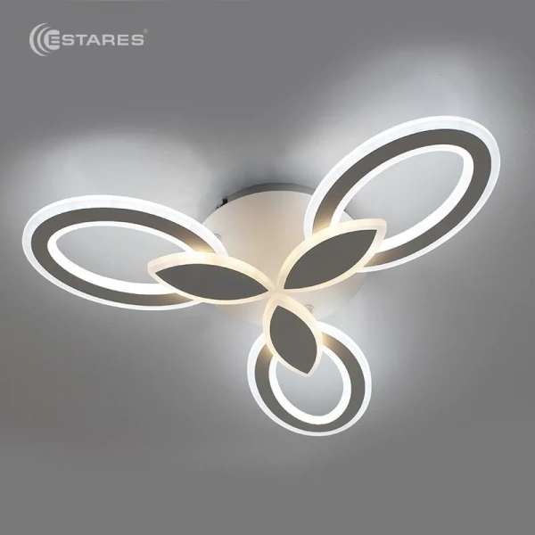 купить Светильник потолочный (люстра) свд 60Вт 2700К-6400К лм белый  в Ухте Светильник потолочный (люстра) свд 60Вт 2700К-6400К лм белый