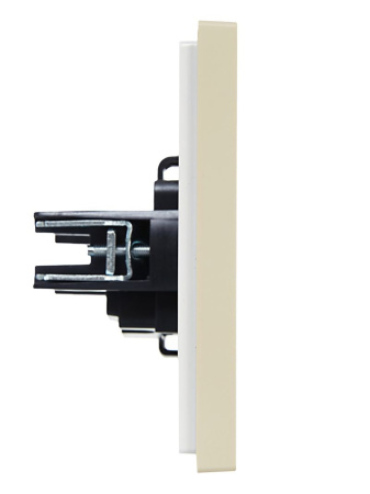 купить Фортепиано ваниль розетка скрытая 1-мест IP20  в Ухте Фортепиано ваниль розетка скрытая 1-мест IP20