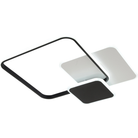 купить Светильник потолочный (люстра) свд 110Вт 3000К-6000К 8250лм белый/черный пульт диммер  в Ухте Светильник потолочный (люстра) свд 110Вт 3000К-6000К 8250лм белый/черный пульт диммер