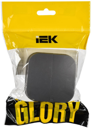 купить Глори сталь выключатель 2кл открытая 10А IP20   в Ухте Глори сталь выключатель 2кл открытая 10А IP20