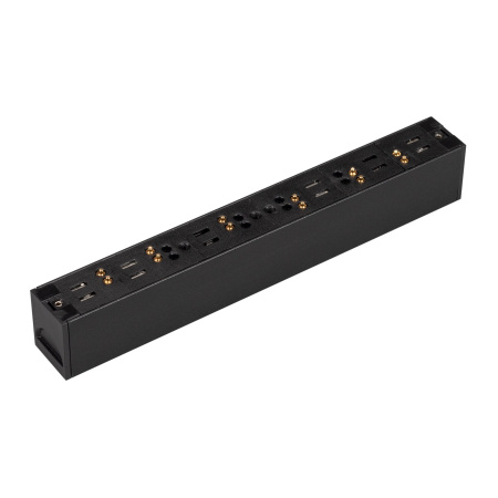 Коннектор прямой MAG-CON-25-I-POWER (BK) (Arlight, IP20 Пластик, 5 лет)