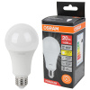 купить Лампа светодиодная 220В Е27 20Вт 3000К 1600лм стандарт A70 матовая Osram LED Value black в Ухте Лампа светодиодная 220В Е27 20Вт 3000К 1600лм стандарт A70 матовая Osram LED Value black