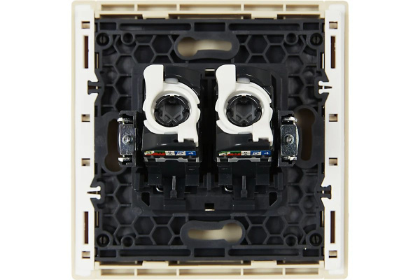 купить Фортепиано ваниль механизм RJ45 2x8(8) скрытая 2-ая  в Ухте Фортепиано ваниль механизм RJ45 2x8(8) скрытая 2-ая