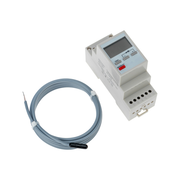 купить Терморегулятор универсальный DIN-рейка 16А программируемый белый Rexant -45..+115°C с датч. в Ухте Терморегулятор универсальный DIN-рейка 16А программируемый белый Rexant -45..+115°C с датч.