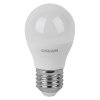 Лампа светодиодная Е27 7Вт 3000К 560лм шар G45 матовая  Osram LED Value