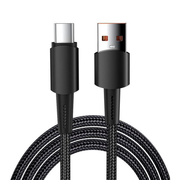 купить Кабель USB-A -Type-C 1м черный 6А Rexant в Ухте Кабель USB-A -Type-C 1м черный 6А Rexant