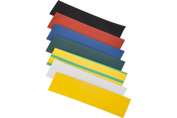 купить Трубка ТУТ 16/8мм разноцветный 0,1м 21шт набор в Ухте Трубка ТУТ 16/8мм разноцветный 0,1м 21шт набор