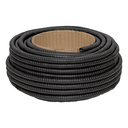 купить Металлорукав 15мм ПВХ IP65 PЗ-ЦП-НГ с протяжкой EKF 50м в Ухте Металлорукав 15мм ПВХ IP65 PЗ-ЦП-НГ с протяжкой EKF 50м