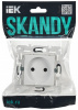 купить SKANDY Роз. без з/к/ш 10А SK-R02W арк. бел. IEK в Ухте SKANDY Роз. без з/к/ш 10А SK-R02W арк. бел. IEK