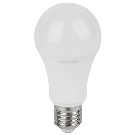 купить Лампа светодиодная 12-36В Е27 9Вт 4000К 1000лм стандарт A60 матовая Osram низковольтная в Ухте Лампа светодиодная 12-36В Е27 9Вт 4000К 1000лм стандарт A60 матовая Osram низковольтная