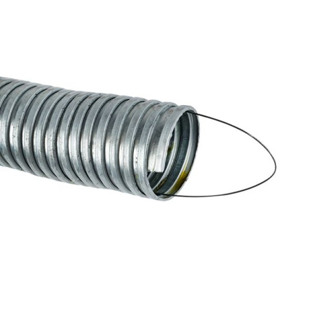 купить Металлорукав 38мм сталь IP00 Р3-ЦХ с протяжкой EKF 25м в Ухте Металлорукав 38мм сталь IP00 Р3-ЦХ с протяжкой EKF 25м