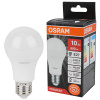 купить Лампа светодиодная 220В Е27 10Вт 4000К 800лм стандарт A60 матовая Osram LED Value black  в Ухте Лампа светодиодная 220В Е27 10Вт 4000К 800лм стандарт A60 матовая Osram LED Value black
