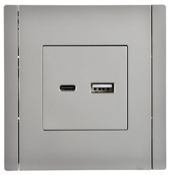 купить Фортепиано сталь механизм USB A+C скрытая 2-ая 18Вт в Ухте Фортепиано сталь механизм USB A+C скрытая 2-ая 18Вт