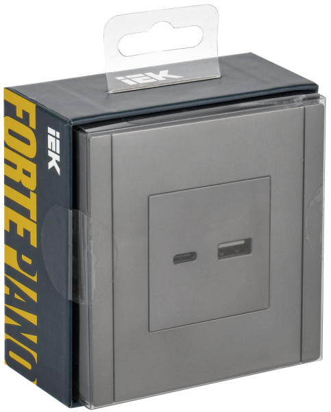 купить Фортепиано сталь механизм USB A+C скрытая 2-ая 18Вт в Ухте Фортепиано сталь механизм USB A+C скрытая 2-ая 18Вт