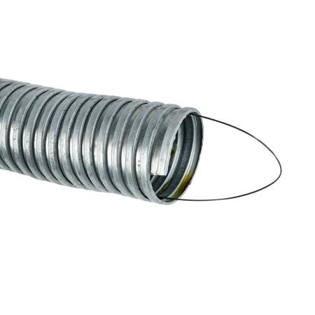 купить Металлорукав 38мм сталь IP00 Р3-ЦХ с протяжкой EKF 25м в Ухте Металлорукав 38мм сталь IP00 Р3-ЦХ с протяжкой EKF 25м