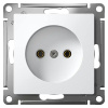 AtlasDesign белый механизм розетки скрытая 1-мест быстрозажим. клем. IP20 