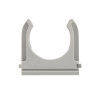 Держатель для трубы 32мм серый EKF 50шт 