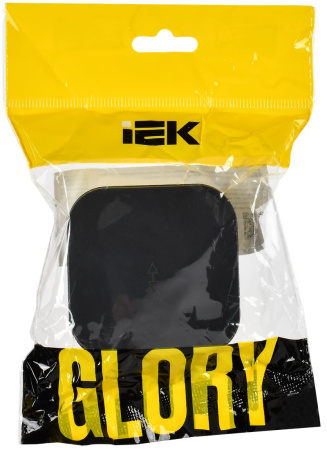 купить Глори черный переключатель 1кл открытая 10А IP20  в Ухте Глори черный переключатель 1кл открытая 10А IP20