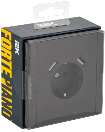 купить Фортепиано черный механизм розетки скрытая 1-мест заземление шторки USB IP20 3,1А в Ухте Фортепиано черный механизм розетки скрытая 1-мест заземление шторки USB IP20 3,1А