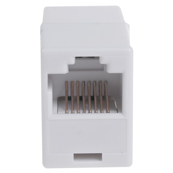 купить Переходник RJ45 8(8) Cat5e белый  в Ухте Переходник RJ45 8(8) Cat5e белый