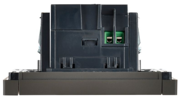 купить Фортепиано серый механизм USB A+C скрытая 2-ая 3,1А в Ухте Фортепиано серый механизм USB A+C скрытая 2-ая 3,1А