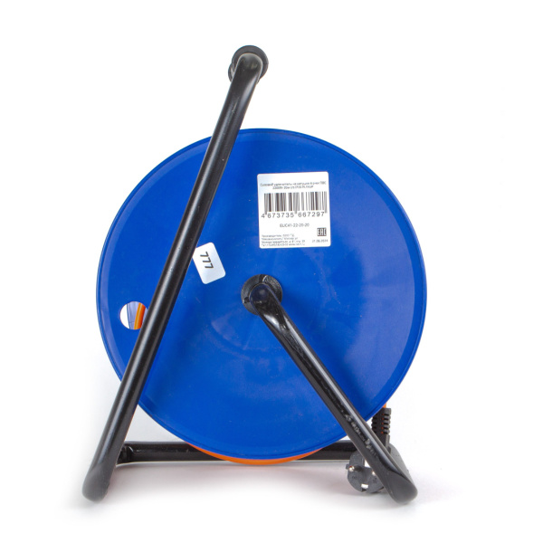 купить Удлинитель 4-мест 20м ПВС 3*1 оранжевый катушка IP20 PlexUp  в Ухте Удлинитель 4-мест 20м ПВС 3*1 оранжевый катушка IP20 PlexUp