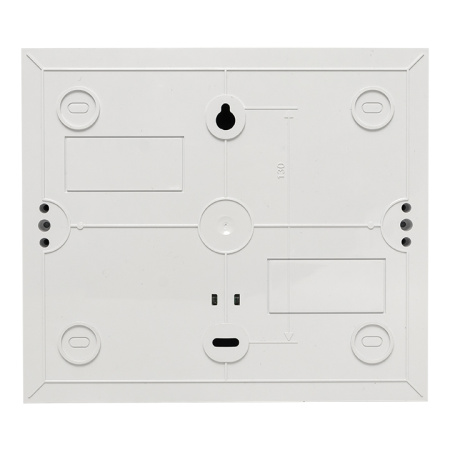 Бокс 10мод навесной белый черная прозрачная дверь IP41 SlimBox EKF 