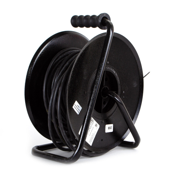 купить Удлинитель 4-мест 30м КГ 3*2,5 черный катушка металл IP44 PlexUp 4000Вт аналог 047541 в Ухте Удлинитель 4-мест 30м КГ 3*2,5 черный катушка металл IP44 PlexUp 4000Вт аналог 047541