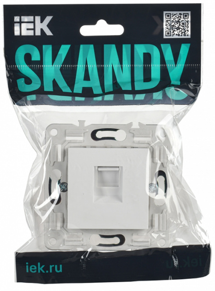 купить SKANDY Роз. комп. RJ45 кат.5E SK-K01W арк. бел. IEK в Ухте SKANDY Роз. комп. RJ45 кат.5E SK-K01W арк. бел. IEK