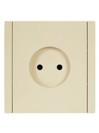 купить Фортепиано ваниль розетка скрытая 1-мест IP20  в Ухте Фортепиано ваниль розетка скрытая 1-мест IP20