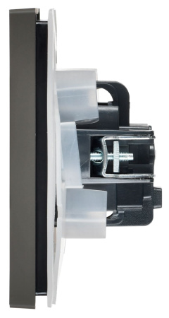 купить Фортепиано серый розетка скрытая 1-мест заземление с крышкой шторки IP44  в Ухте Фортепиано серый розетка скрытая 1-мест заземление с крышкой шторки IP44