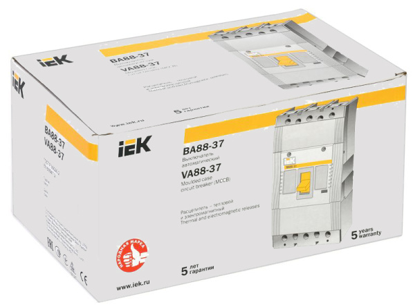 Автомат 3Р 400А 35кА ВА88-37 IEK 