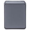 AtlasDesign Profi54 антрацит выключатель 1кл открытая 10А IP54 