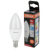 купить Лампа свеча свд Е14 12Вт 6500К 960лм B39 матовая Osram LED Value black в Ухте Лампа свеча свд Е14 12Вт 6500К 960лм B39 матовая Osram LED Value black