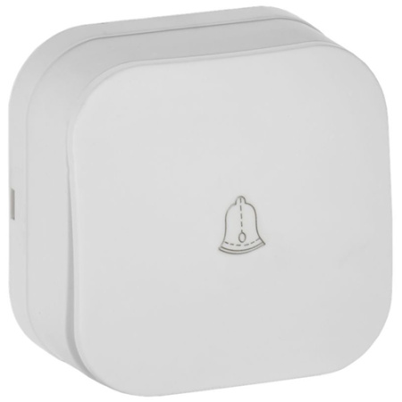 купить Глори белый выключатель кнопочный 1кл открытая 10А IP20  в Ухте Глори белый выключатель кнопочный 1кл открытая 10А IP20