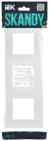 купить SKANDY Рамка 3-мест. SK-F03W арк. бел. IEK в Ухте SKANDY Рамка 3-мест. SK-F03W арк. бел. IEK