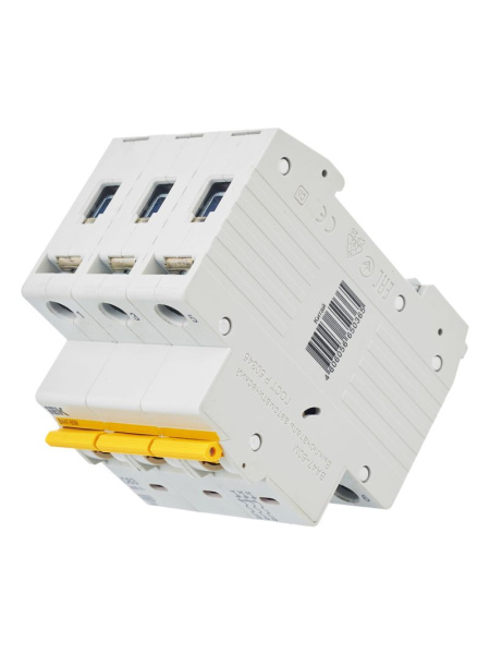 Автомат 3Р 63А C 6кА ВА47-60М IEK 