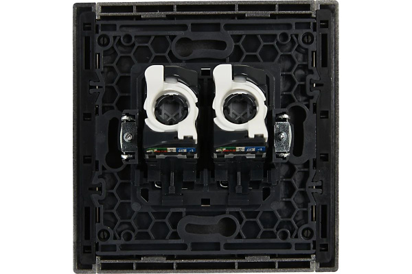 купить Фортепиано сталь механизм RJ45 2x8(8) скрытая 2-ая Cat5e в Ухте Фортепиано сталь механизм RJ45 2x8(8) скрытая 2-ая Cat5e