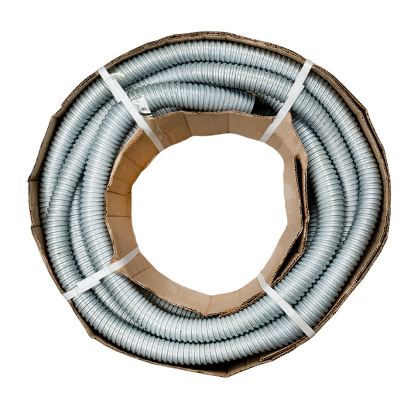 купить Металлорукав 50мм сталь IP00 Р3-ЦХ с протяжкой EKF 15м в Ухте Металлорукав 50мм сталь IP00 Р3-ЦХ с протяжкой EKF 15м