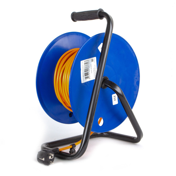 купить Удлинитель 4-мест 30м ПВС 3*1 оранжевый катушка IP20 PlexUp  в Ухте Удлинитель 4-мест 30м ПВС 3*1 оранжевый катушка IP20 PlexUp