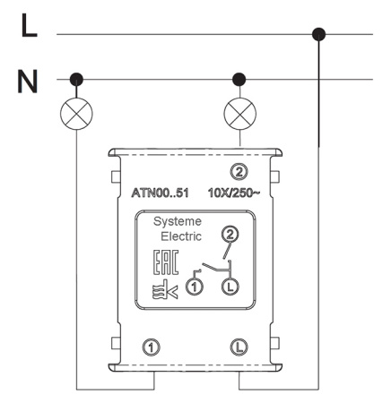 AtlasDesign карбон выключатель 2кл скрытая 10А IP20 