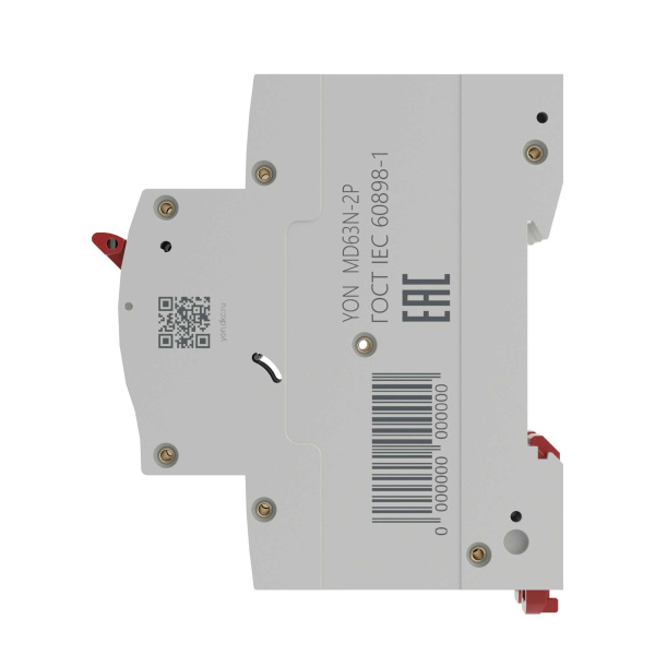 Автомат 2Р 16А C 6кА MD63N DKC YON max 