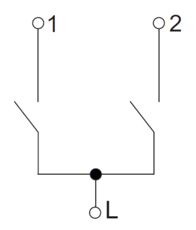 Фортепиано ваниль выключатель 2кл скрытая 10А IP20 