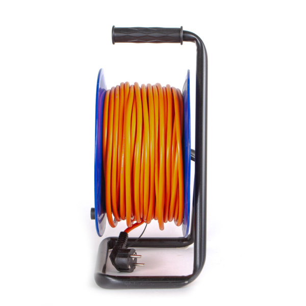 купить Удлинитель 4-мест 50м ПВС 3*1,5 оранжевый катушка IP20 PlexUp  в Ухте Удлинитель 4-мест 50м ПВС 3*1,5 оранжевый катушка IP20 PlexUp