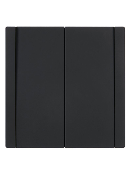 Фортепиано черный переключатель 2кл скрытая 10А IP20 